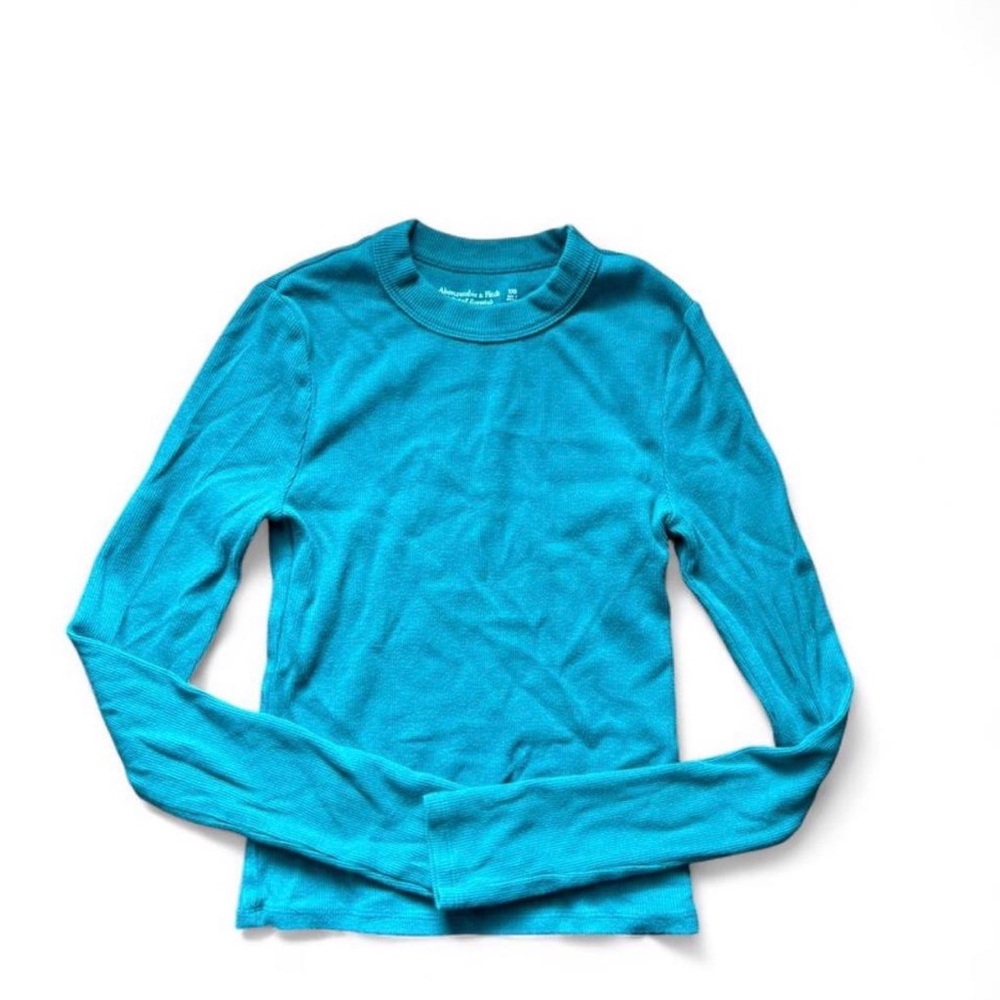 Abercrombie & Fitch Ribbed Long Sleeve Top💋